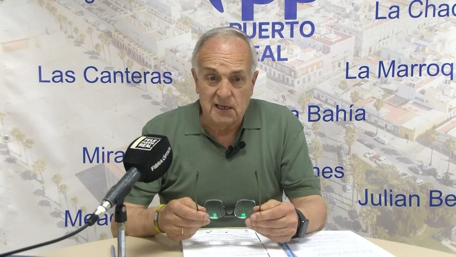 Vicente Fernández, presidente PP Puerto Real