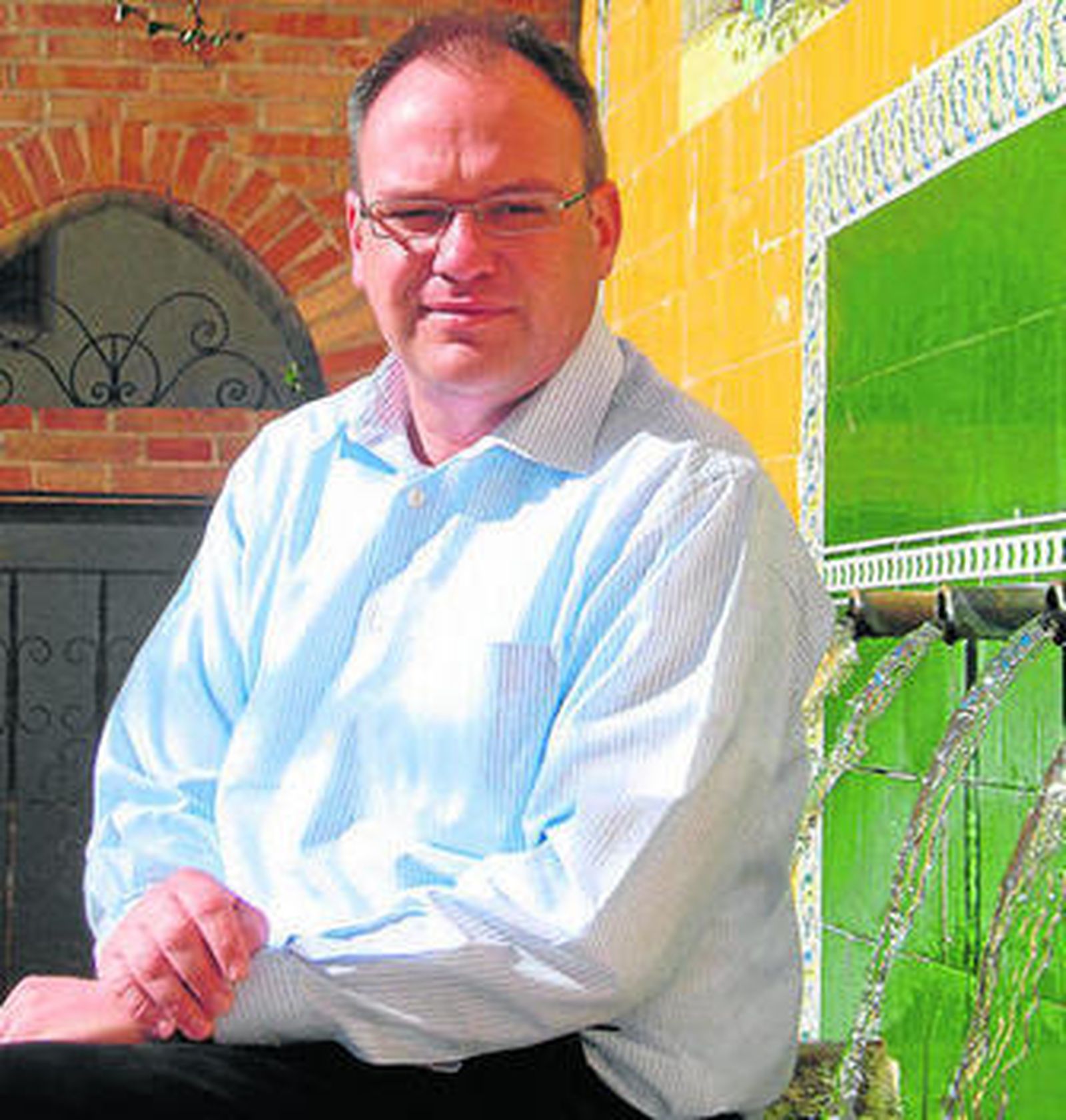 Dietmar Roth, concejal de Cultural de Vélez-Blanco.