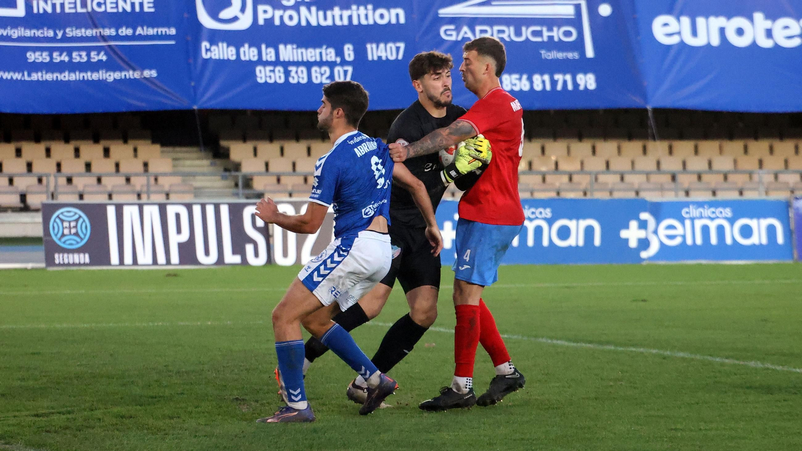 Xerez DFC contra CD Estepona en Chapín