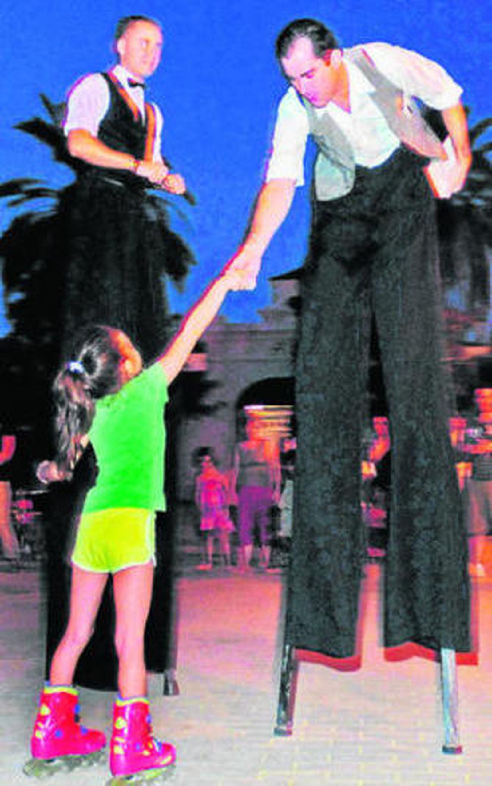 Pasacalles del pasado año en los Veranillos del Alamillo.