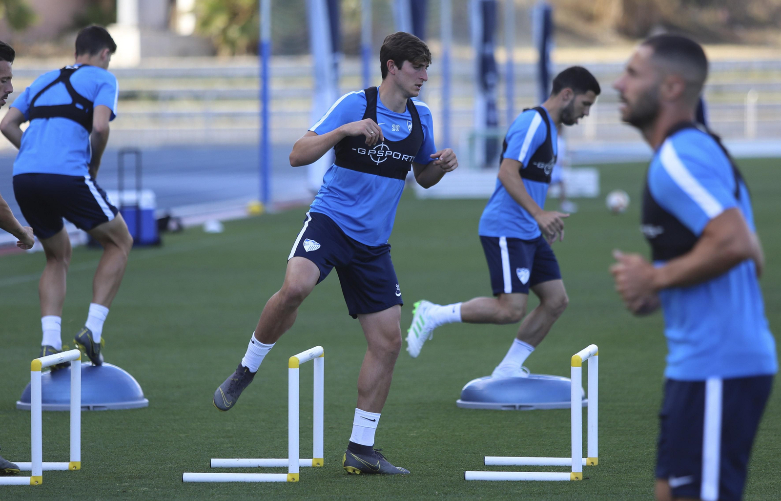 Las imágenes del Málaga CF en la vuelta al trabajo