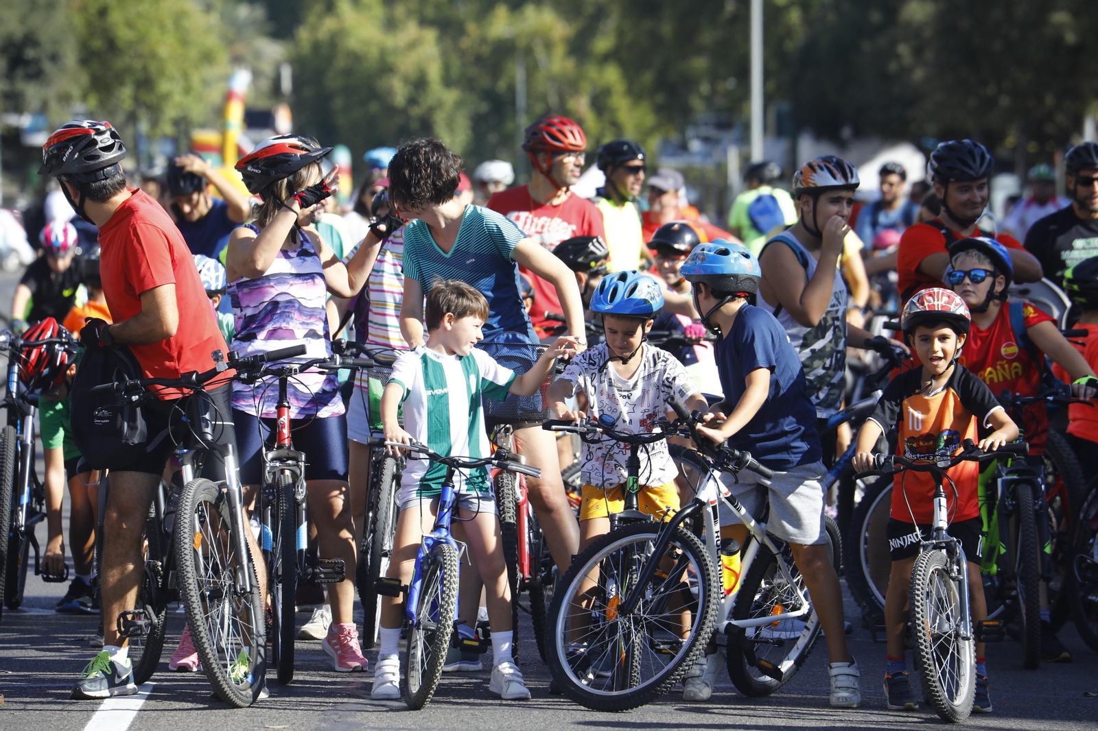 La Fiesta de la Bicicleta en Córdoba, en imágenes