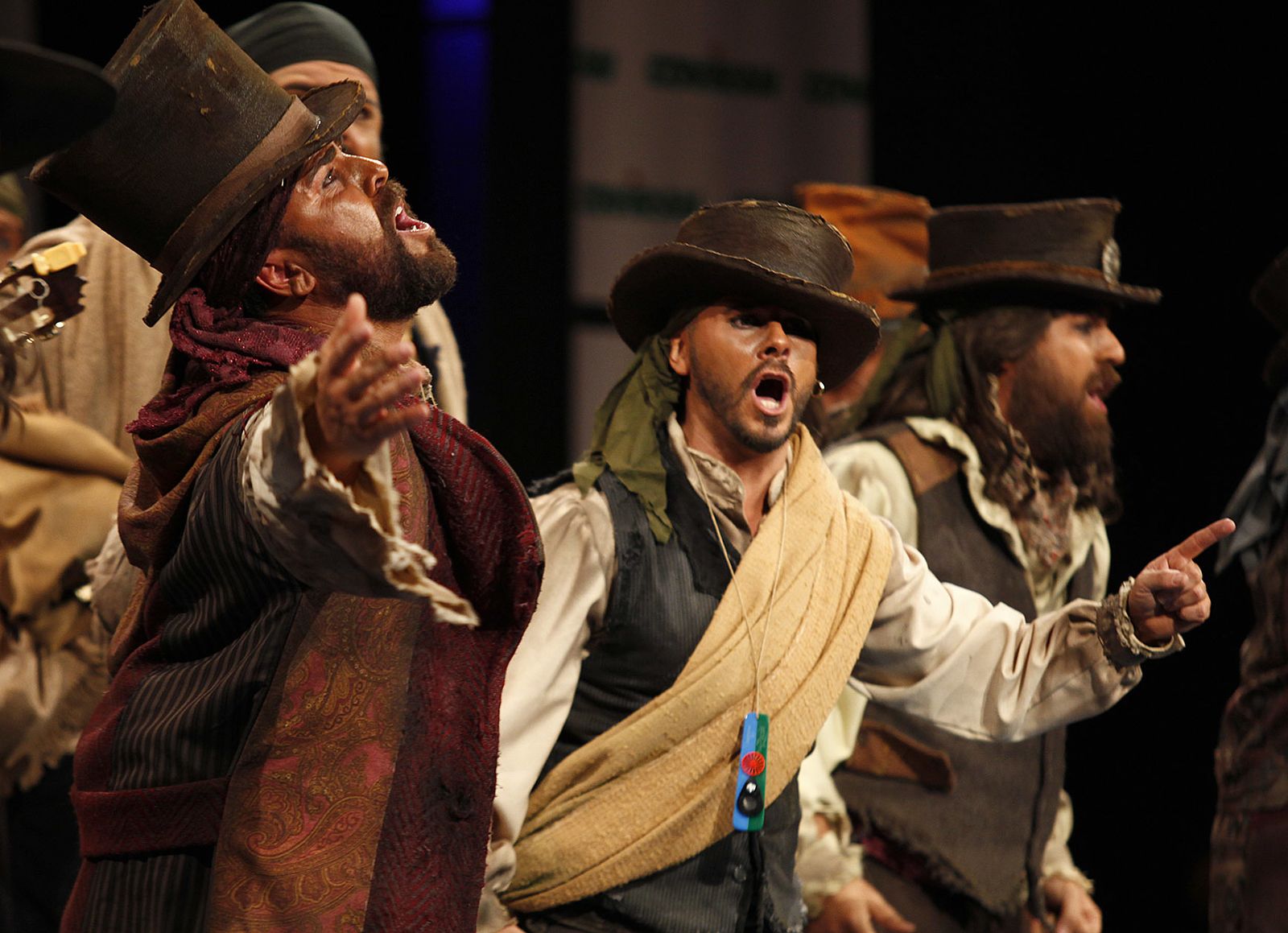 Las imágenes de la sexta función de cuartos