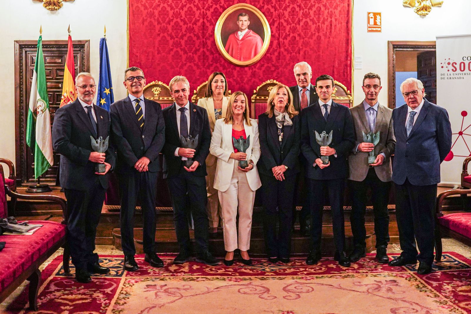 Las mejores imágenes de los Premios Consejo Social Universidad de Granada