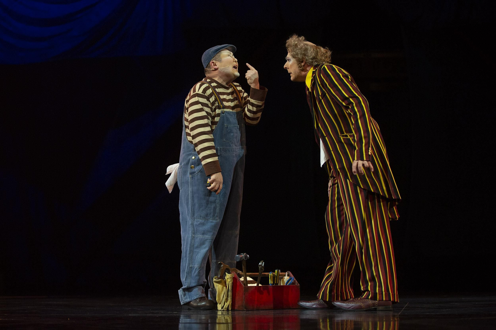 El espectáculo ‘Kooza’, del circo del sol, en imágenes