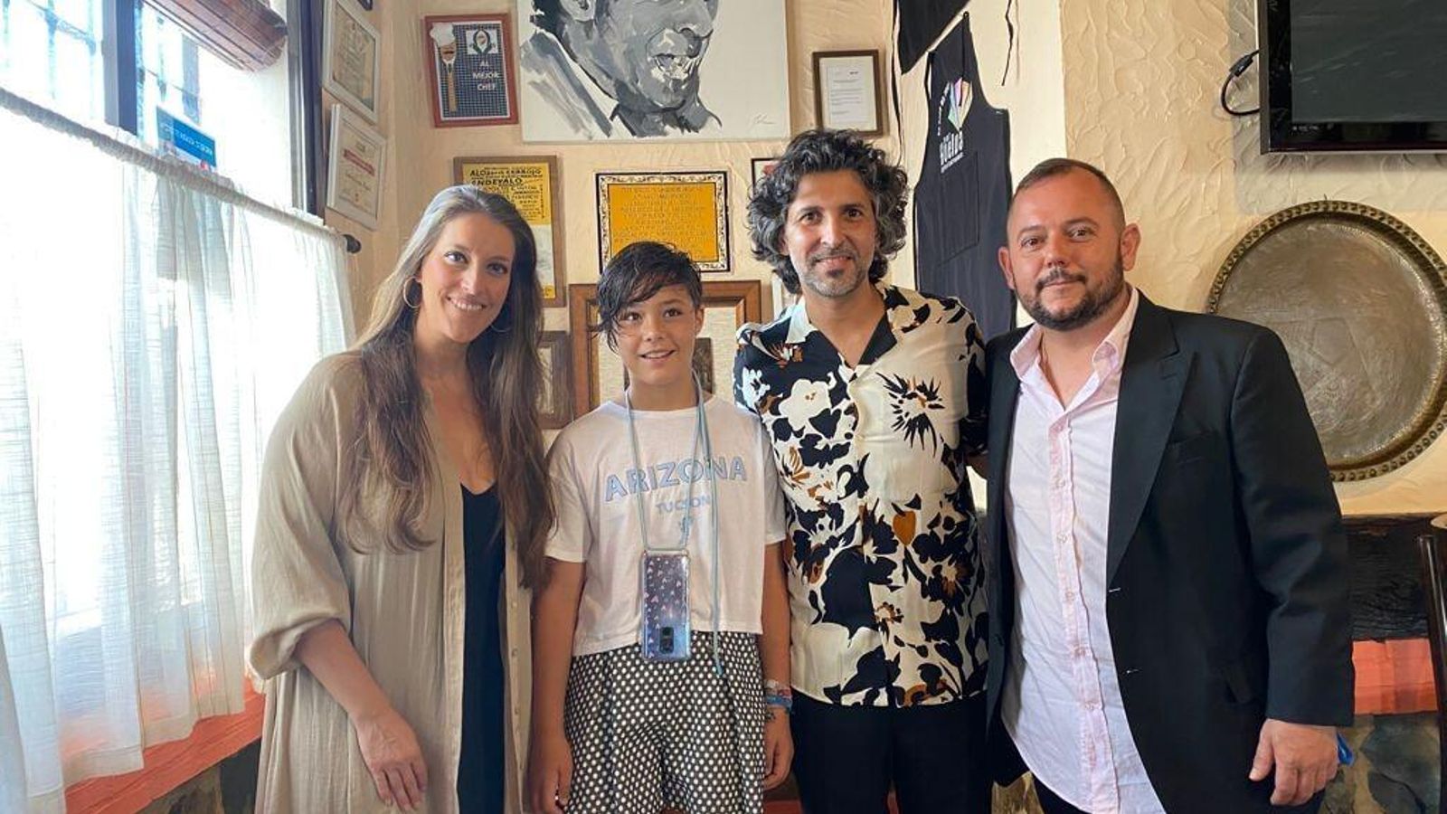 Los artistas Argentina, Arcángel y Jeromo Segura en El Cerrojo Tapas