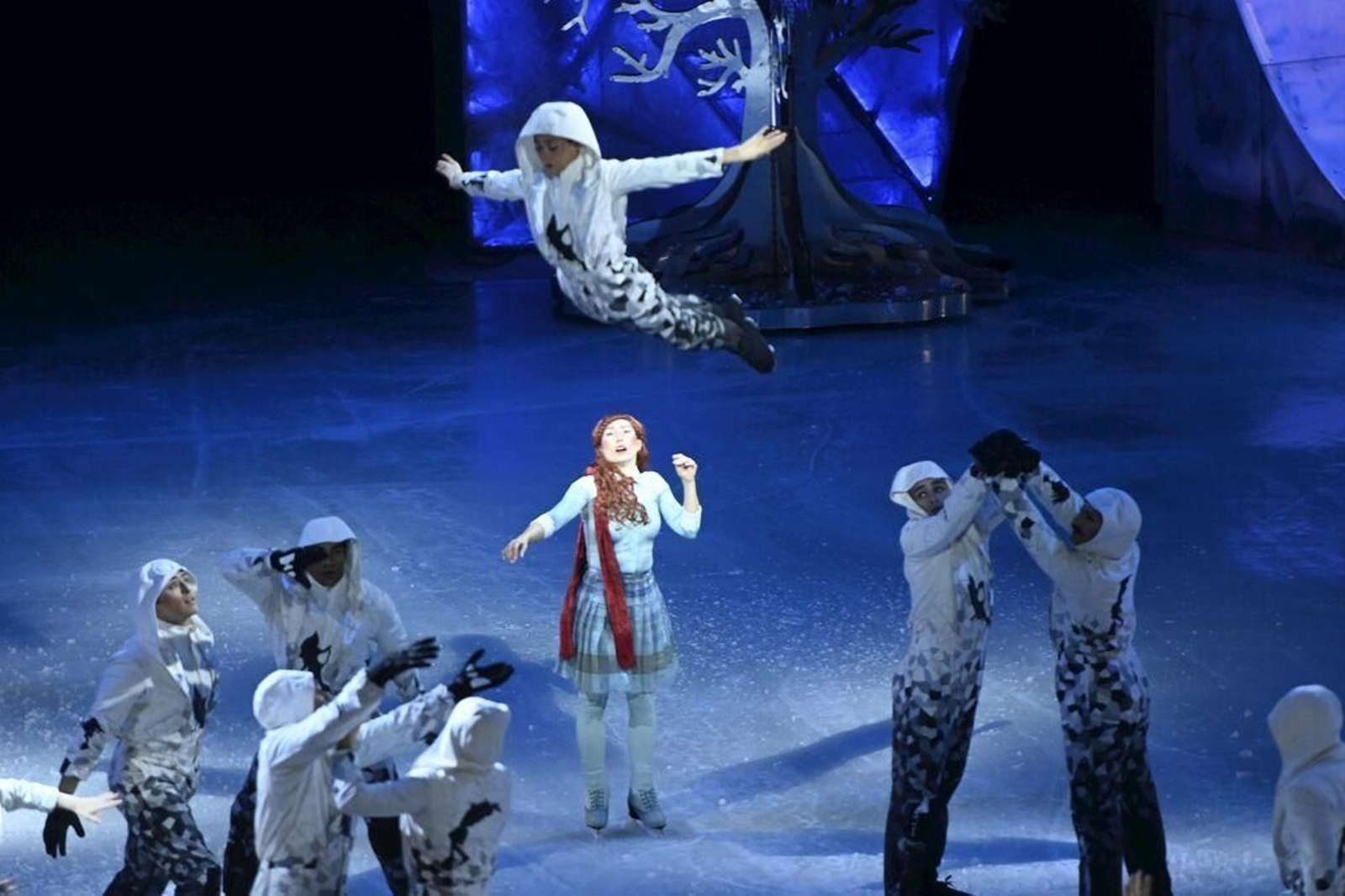 Uno de los primeros números de 'Crystal', este sábado en Málaga.