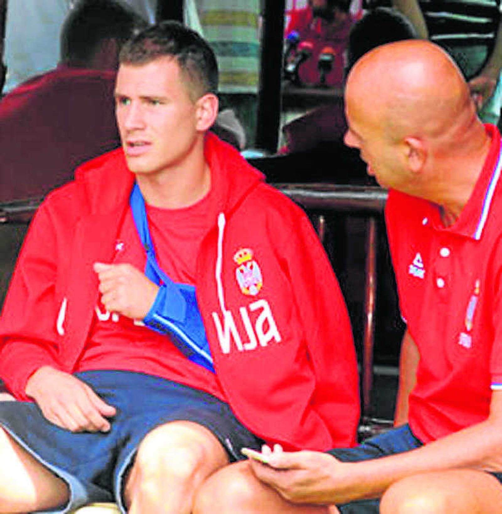 Nedovic, convaleciente de su hombro.