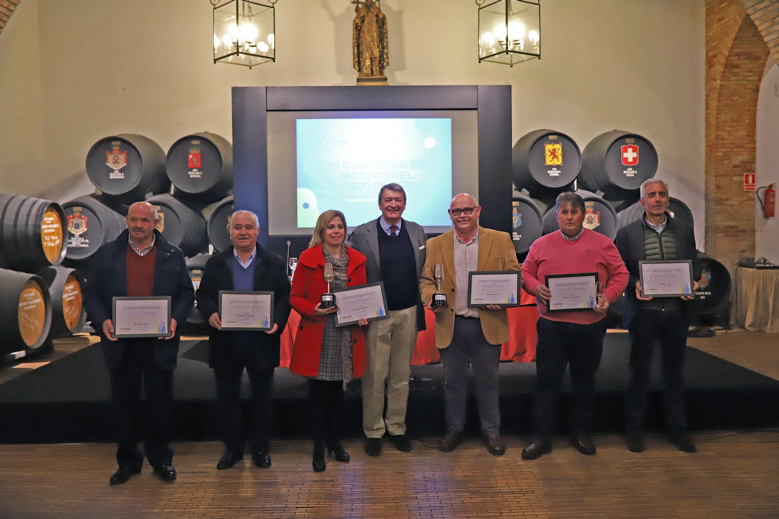 Ganadores del VI Concurso de Mostos.