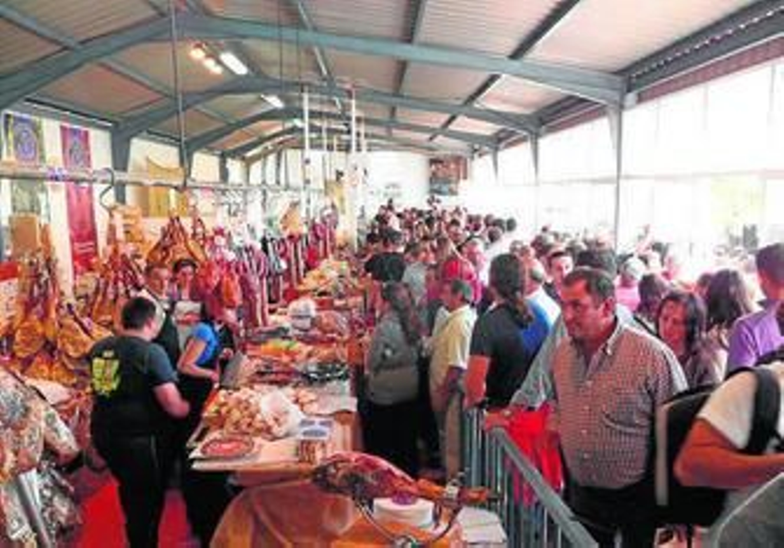 La edición anterior de la Feria del Jamón.
