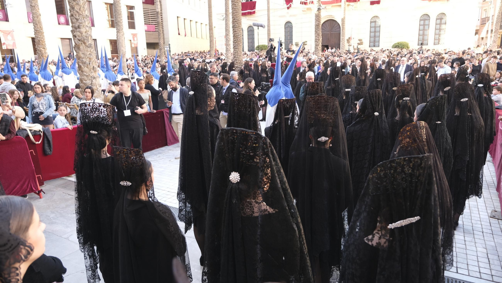 Prendimiento en la Semana Santa de Almería 2025