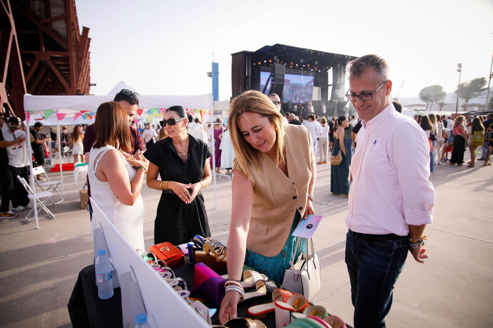 Imágenes del Festival AlmeriArt en el Parque de las Almadrabillas