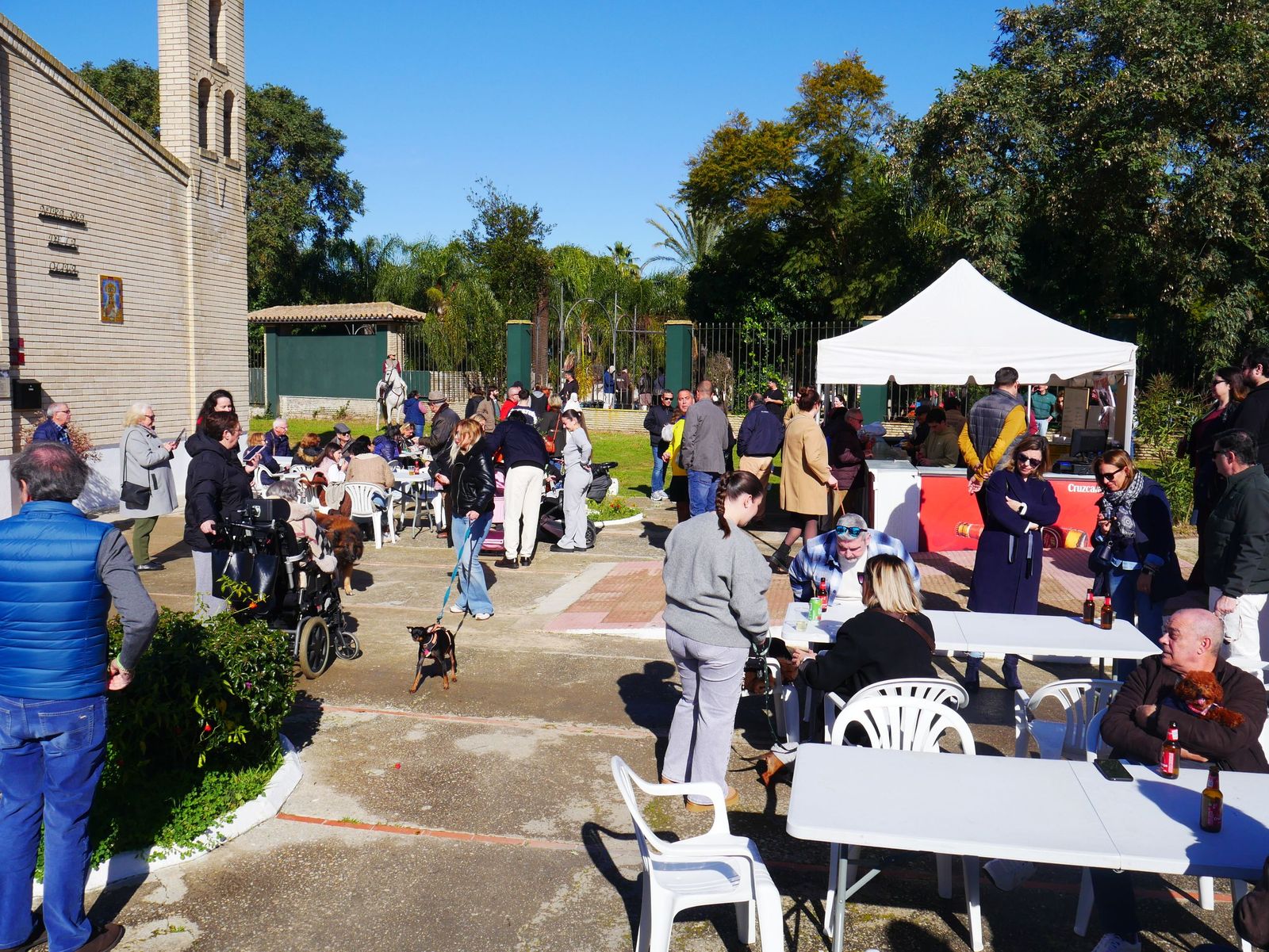 El San Antón de Camposoto de San Fernando en imágenes