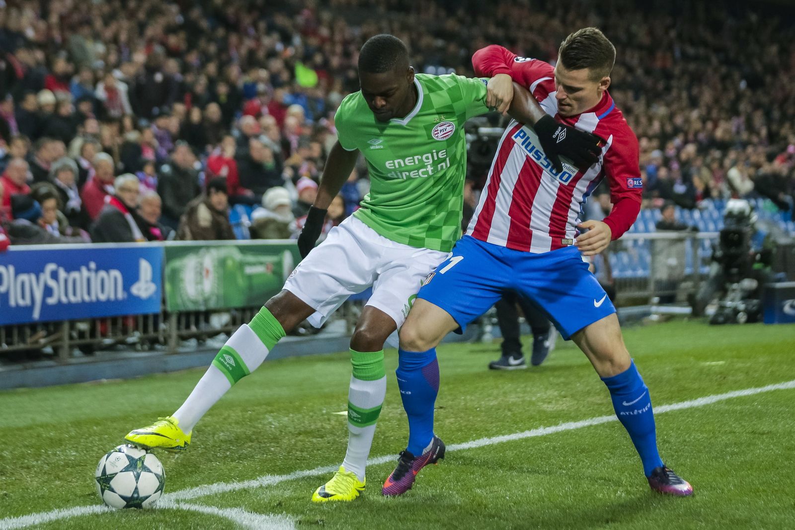 El Atlético-PSV de 'Champions'