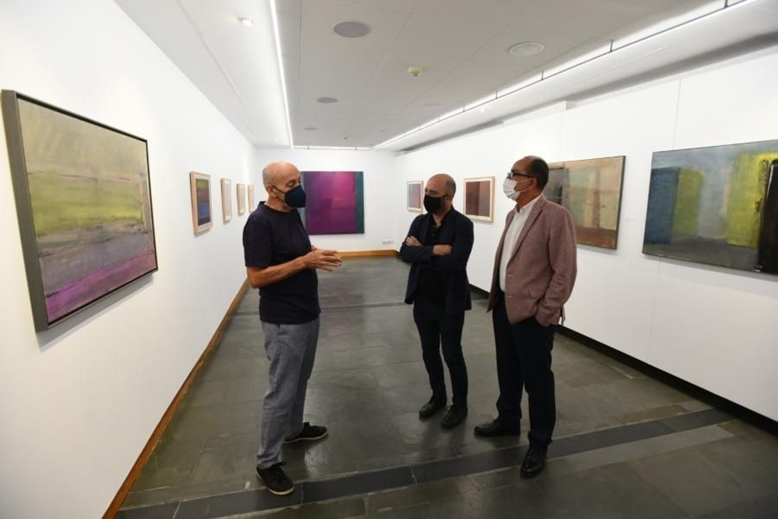 Francisco Salido, Luis Medina y José Álvarez.