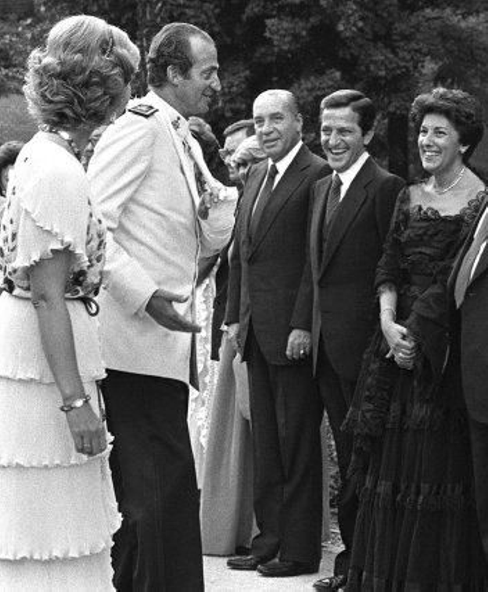 Recepción celebrada en el Palacio Real con motivo de la onomástica de Don Juan Carlos.

Foto: EFE