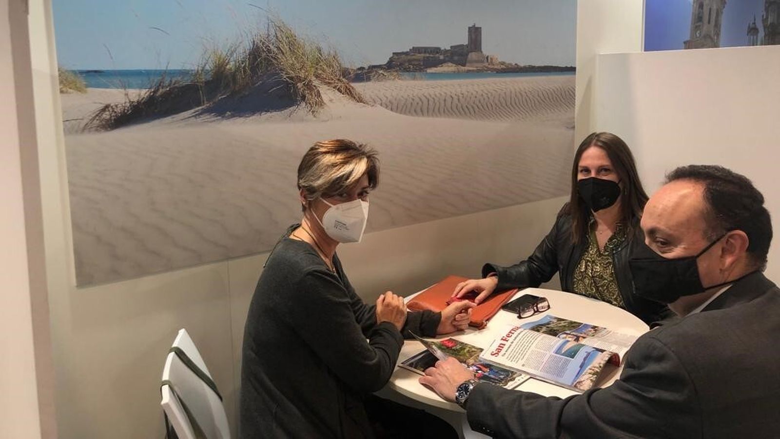 Reuniones de la concejal de Turismo en Fitur.