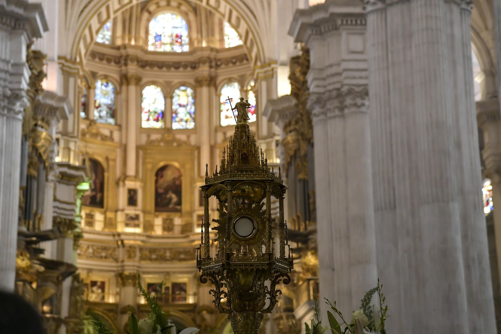 Fotos: la celebración del Corpus Christi 2021 en la Catedral de Granada