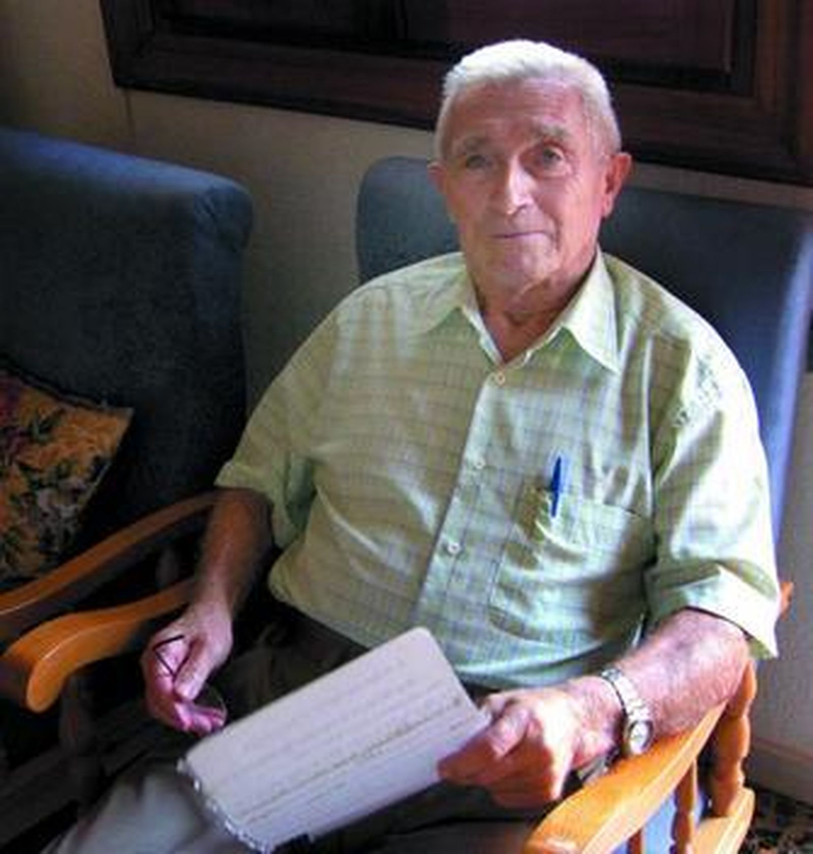 Juan Sánchez Romera está a punto de cumplir 84 años.