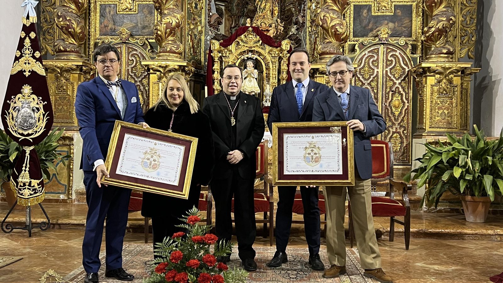 Entrega de distinciones de la Agrupación de Cofradías.