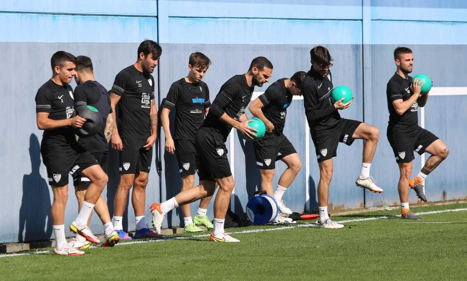 Galería: Alegría en el Málaga CF en su vuelta al trabajo