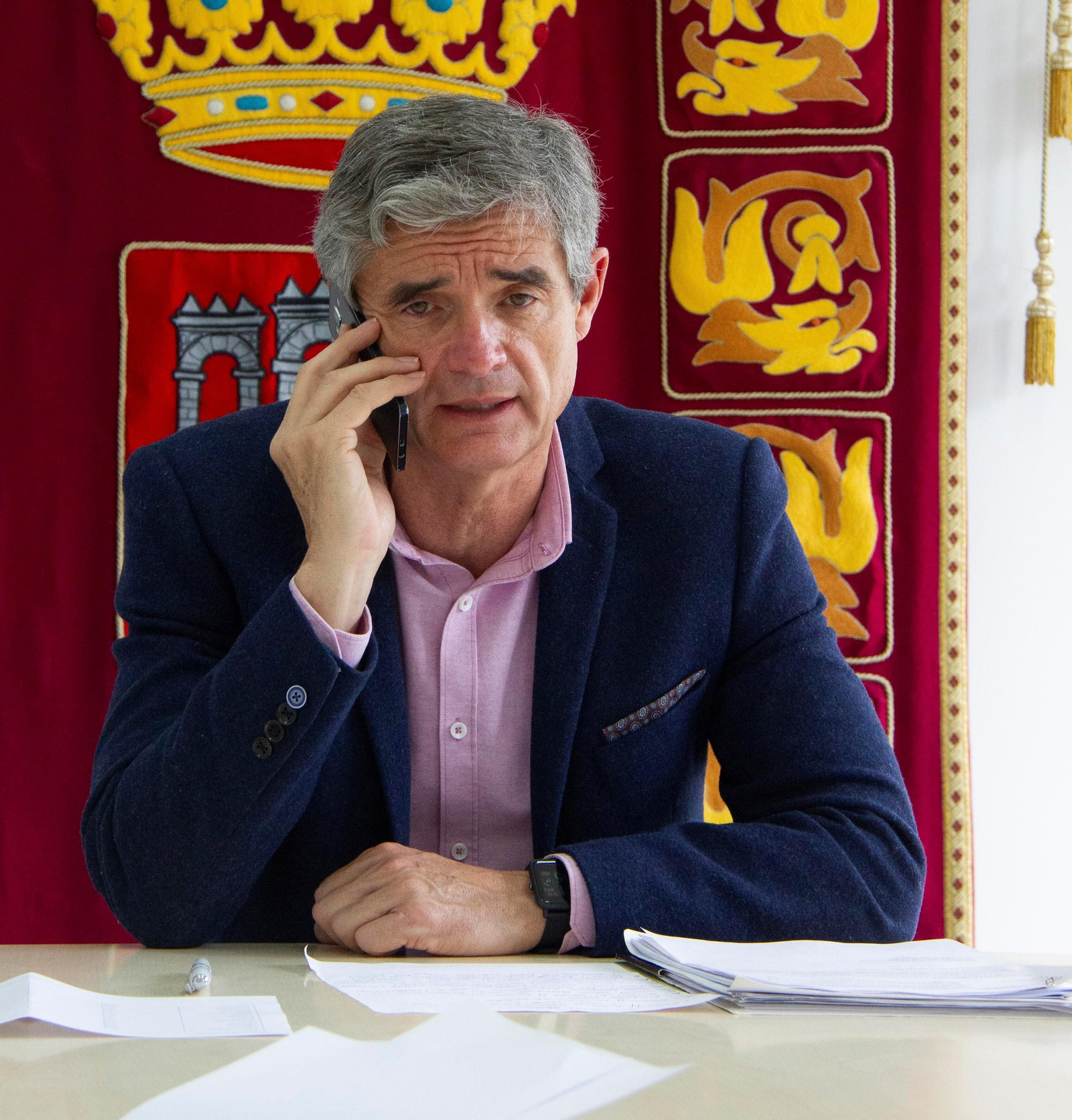 El alcalde de Arcos, Isidoro Gambín (PSOE).