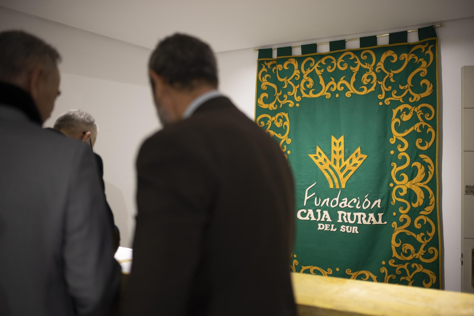 Imágenes de la conferencia de Ricardo Martínez Rico organizada por Club Cámara en la Fundación Caja Rural del Sur