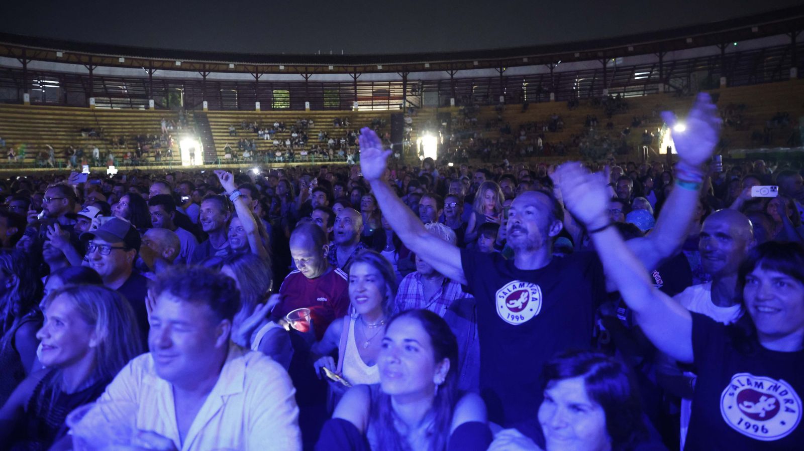 Las fotos del concierto de Manu Chao