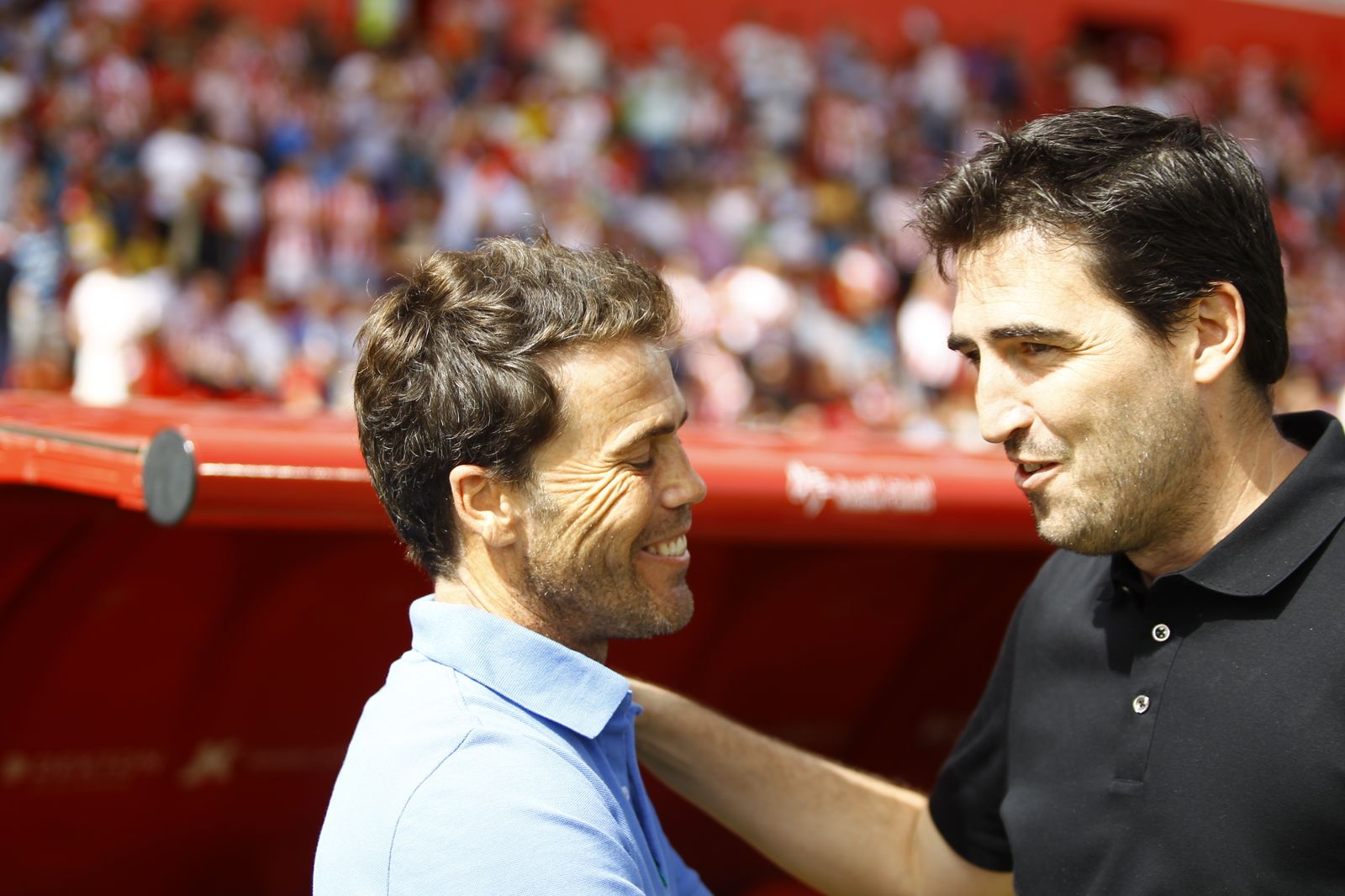 Imágenes de la U.D. Almería-Rayo Vallecano