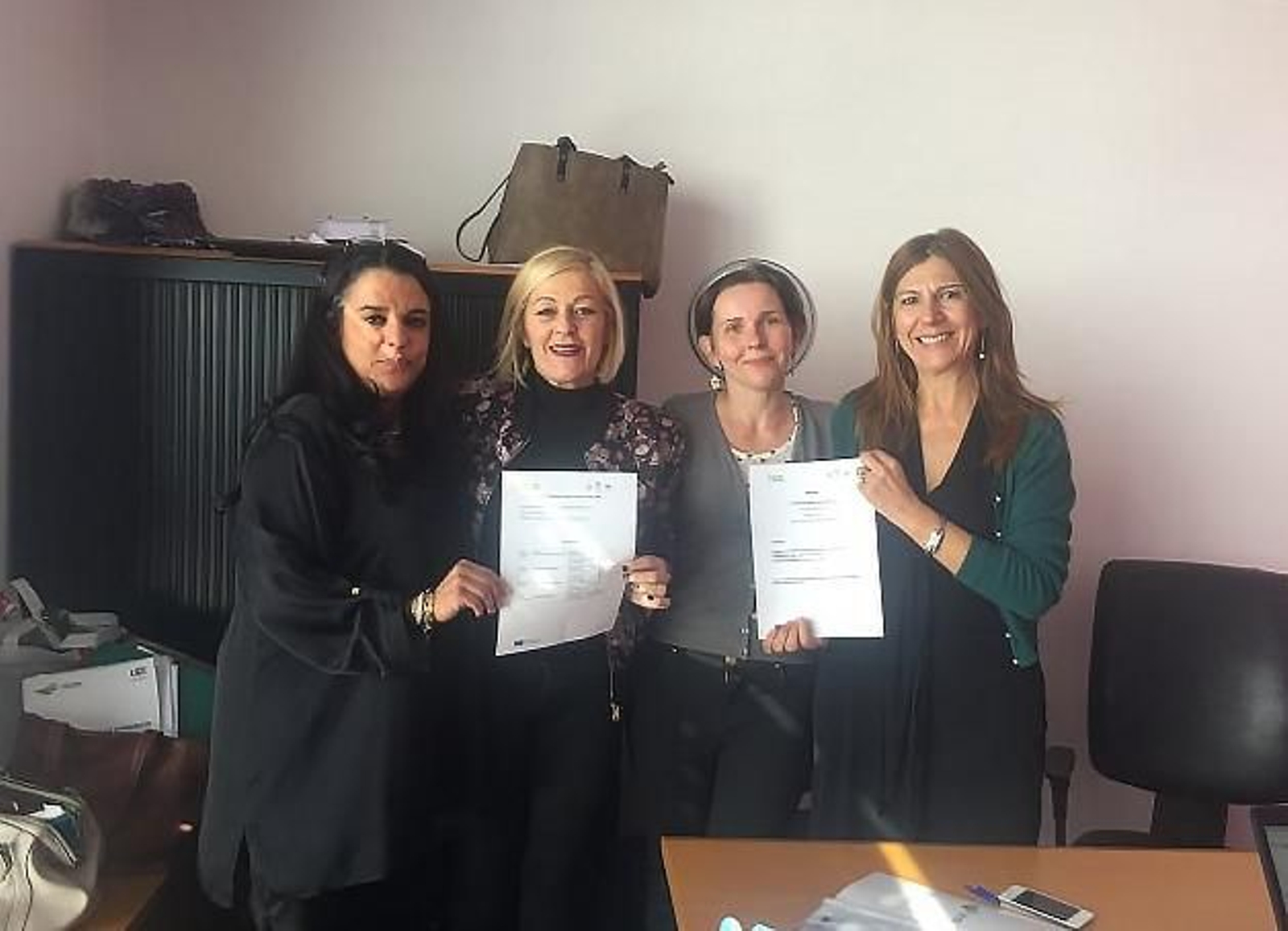 Investigadoras de la UCA del proyecto 'Dreammakers'.