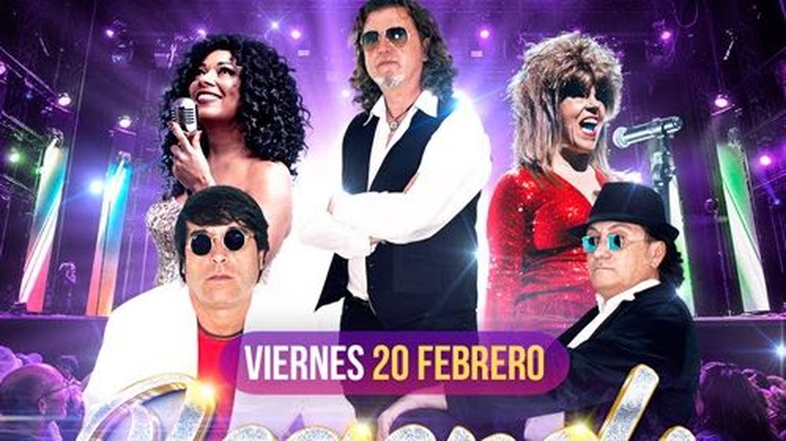 Legends in concert, el tributo a una era musical en Granada.