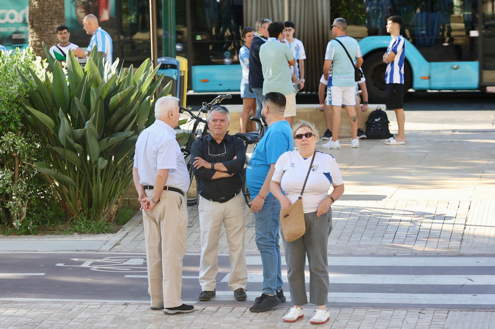 Mundial 2030 en Málaga: La reunión en el Ayuntamiento, en fotos