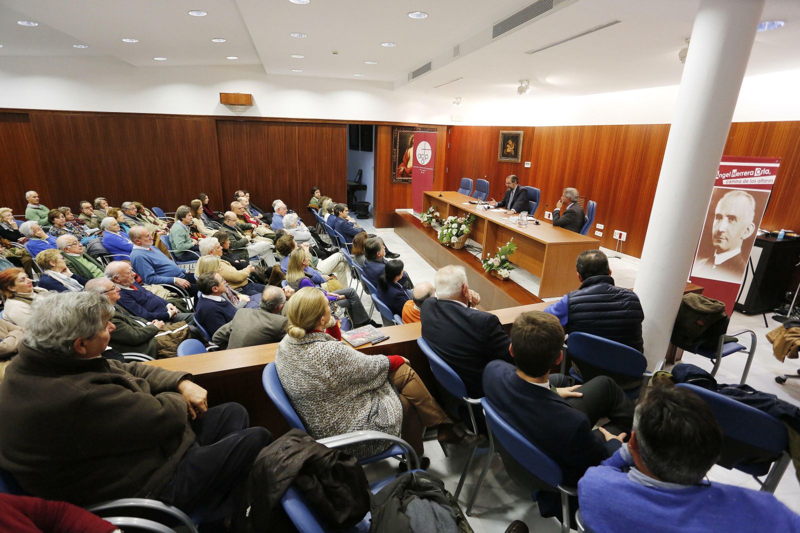 Imagen de archivo de un acto celebrado en el Obispado por la Asociación Católica de Propagandistas.