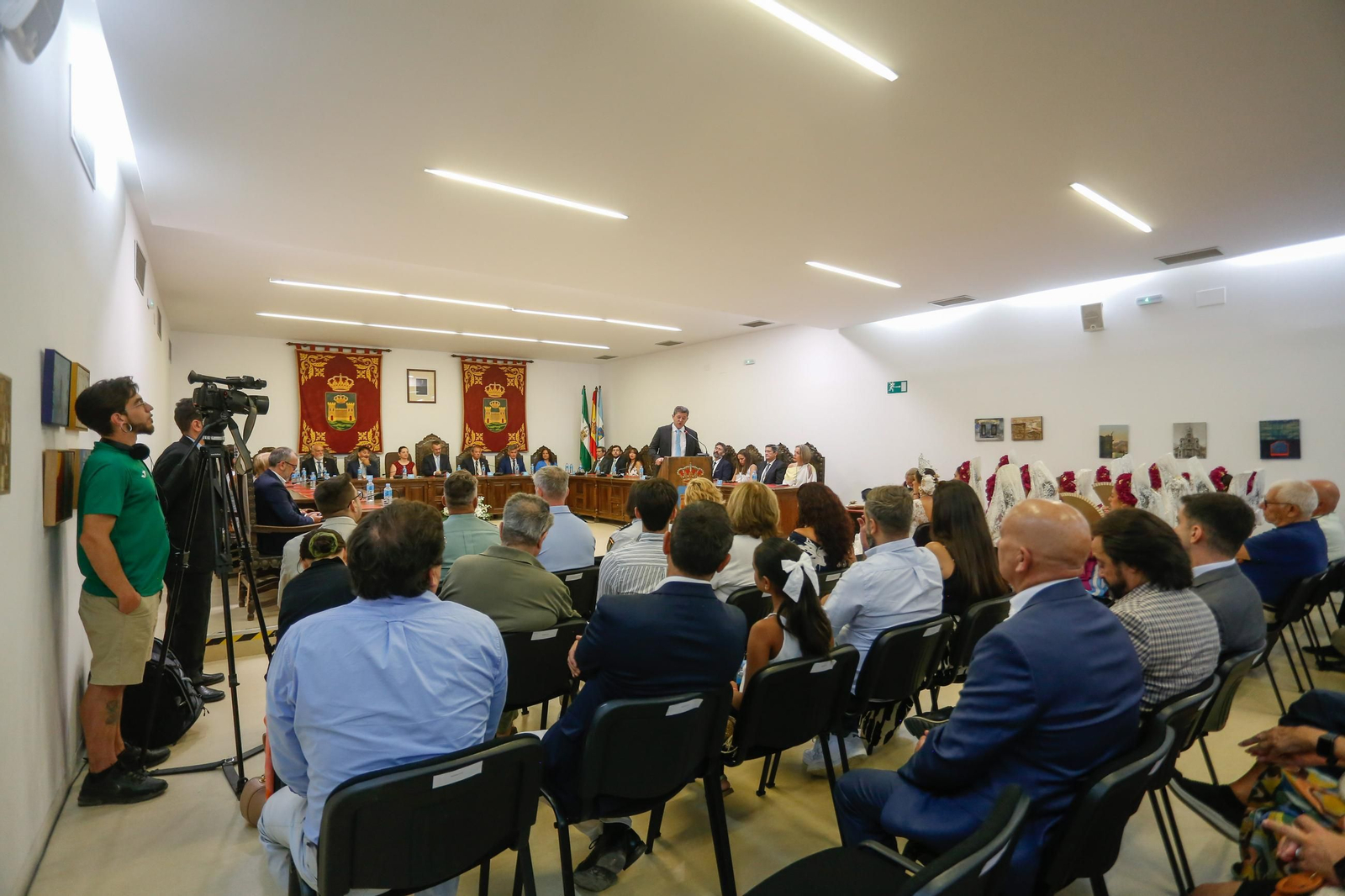 Las fotos del Pleno institucional por el 155 aniversario de La Línea