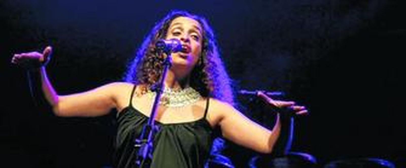 La actuación de ayer, enmarcada dentro de los Conciertos para la Libertad, fue la última de la gira de la cantante israelí en Europa.