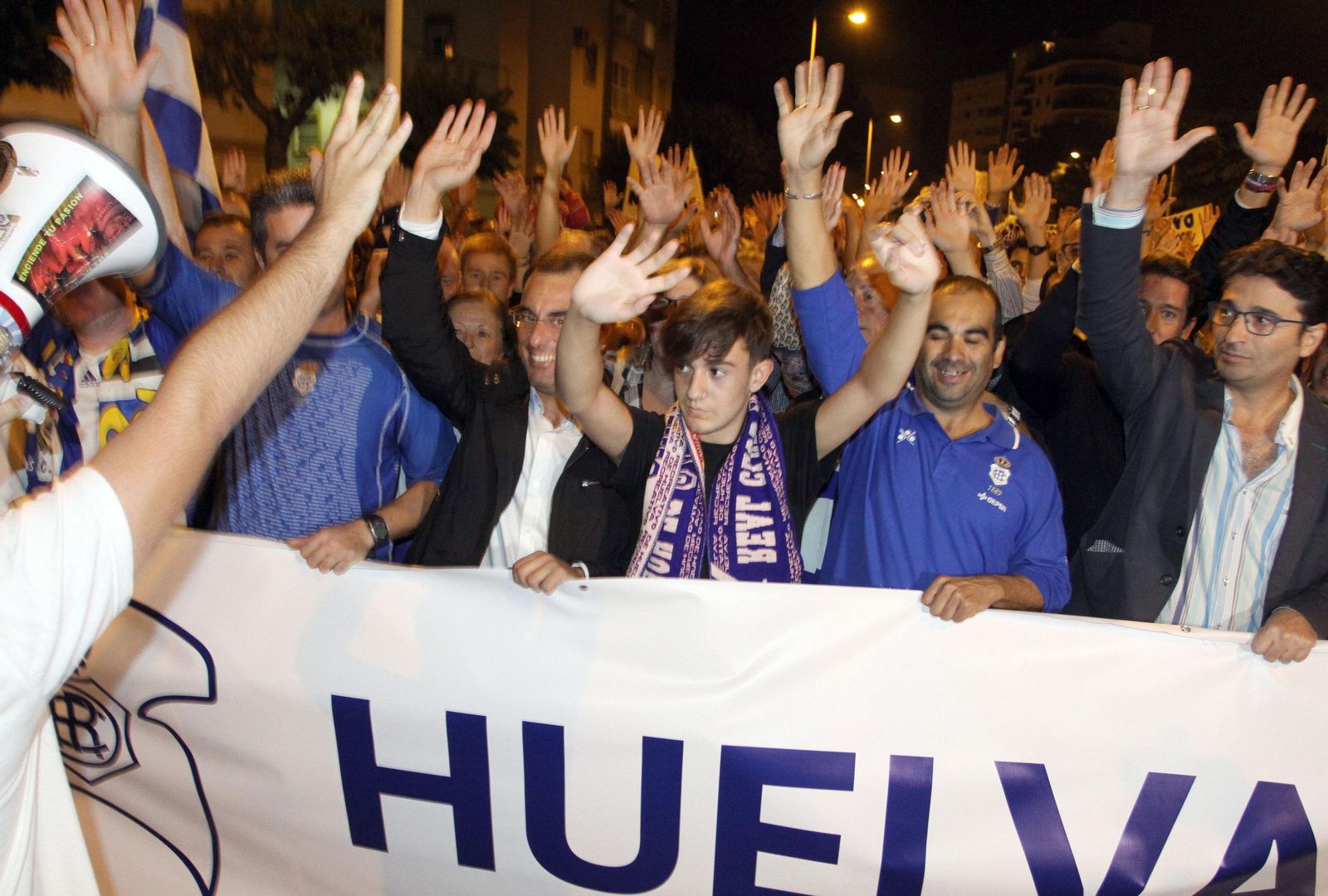 Las imágenes de cuando Huelva se echó a la calle por su Recre