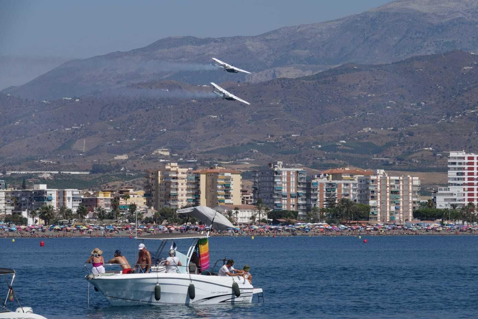 El Festival 'Air Show' de Torre del Mar, en fotos