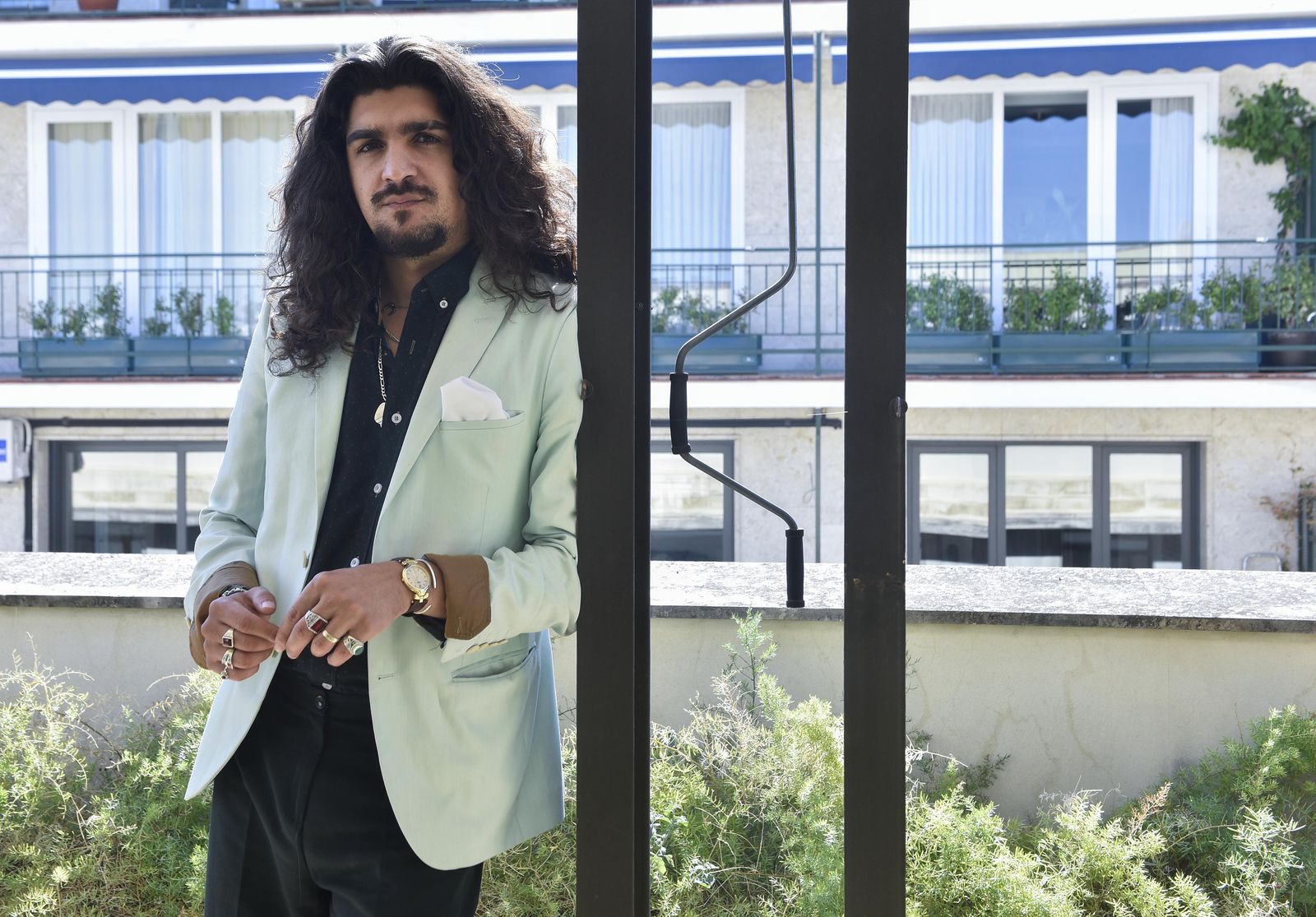 Israel Fernández, en la peña José de Paula.