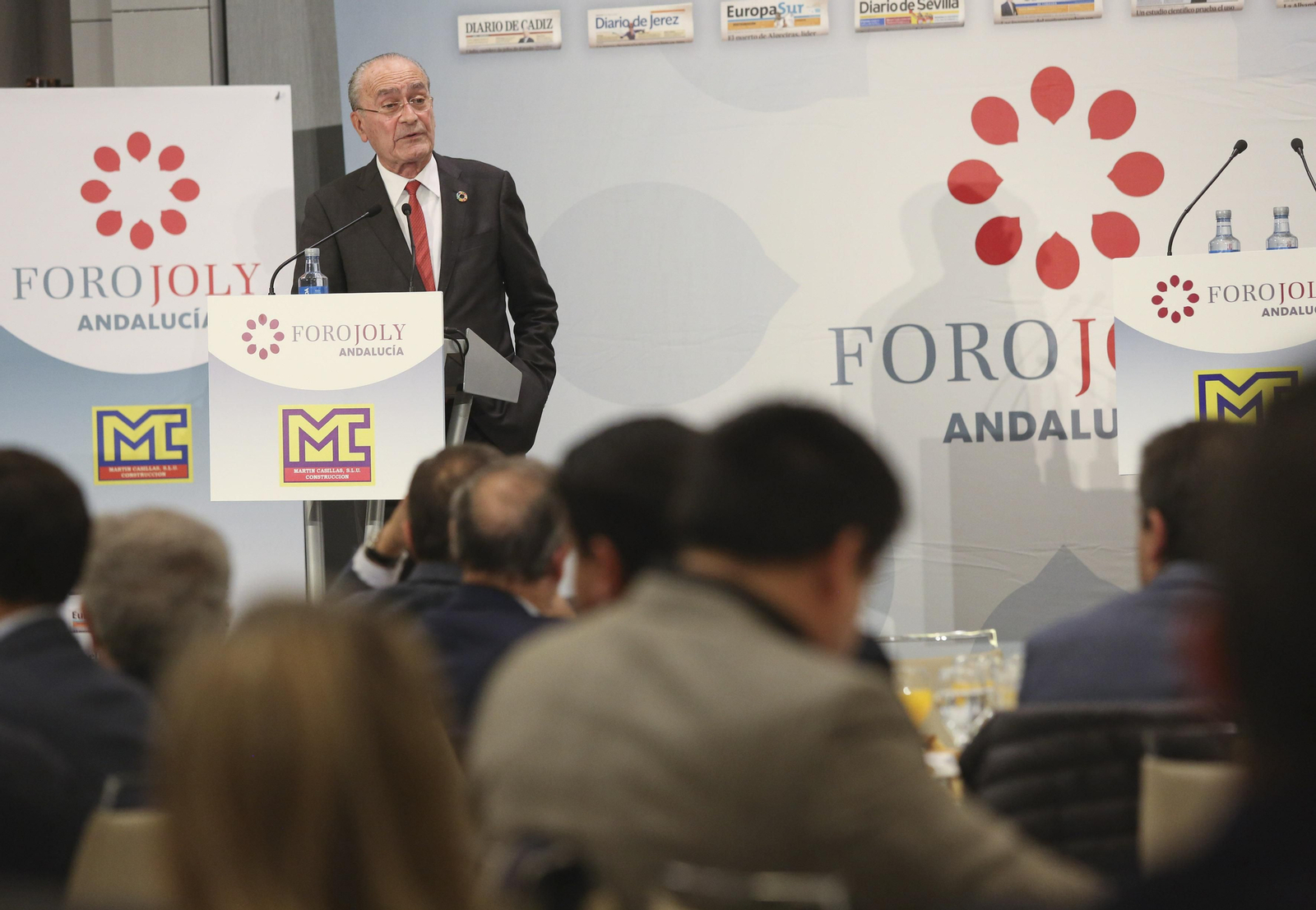 Fotos del Desayuno informativo Grupo Joly con el alcalde de Málaga