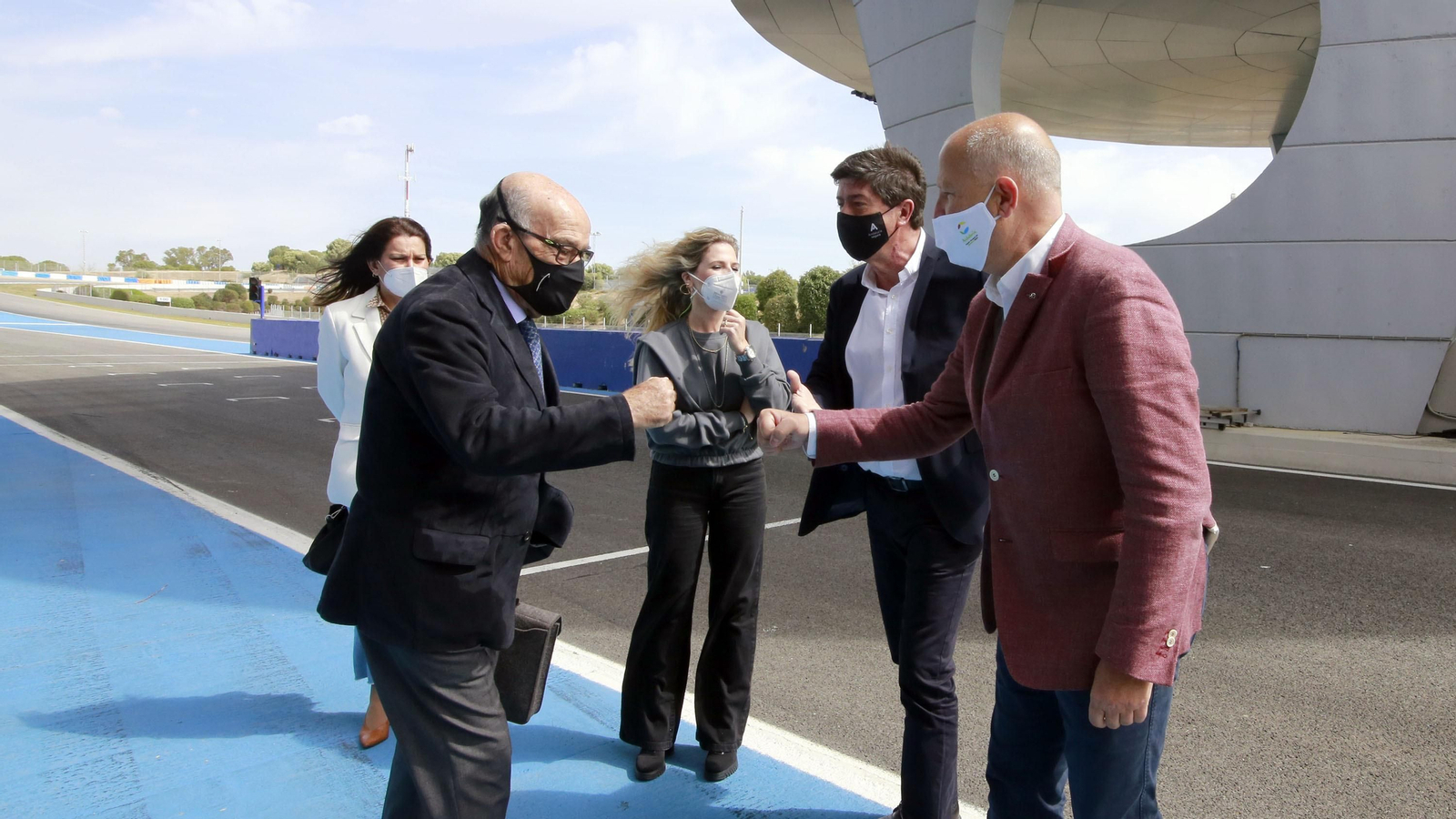 Presentación del G.P. de España en el Circuito de Jerez - Ángel Nieto