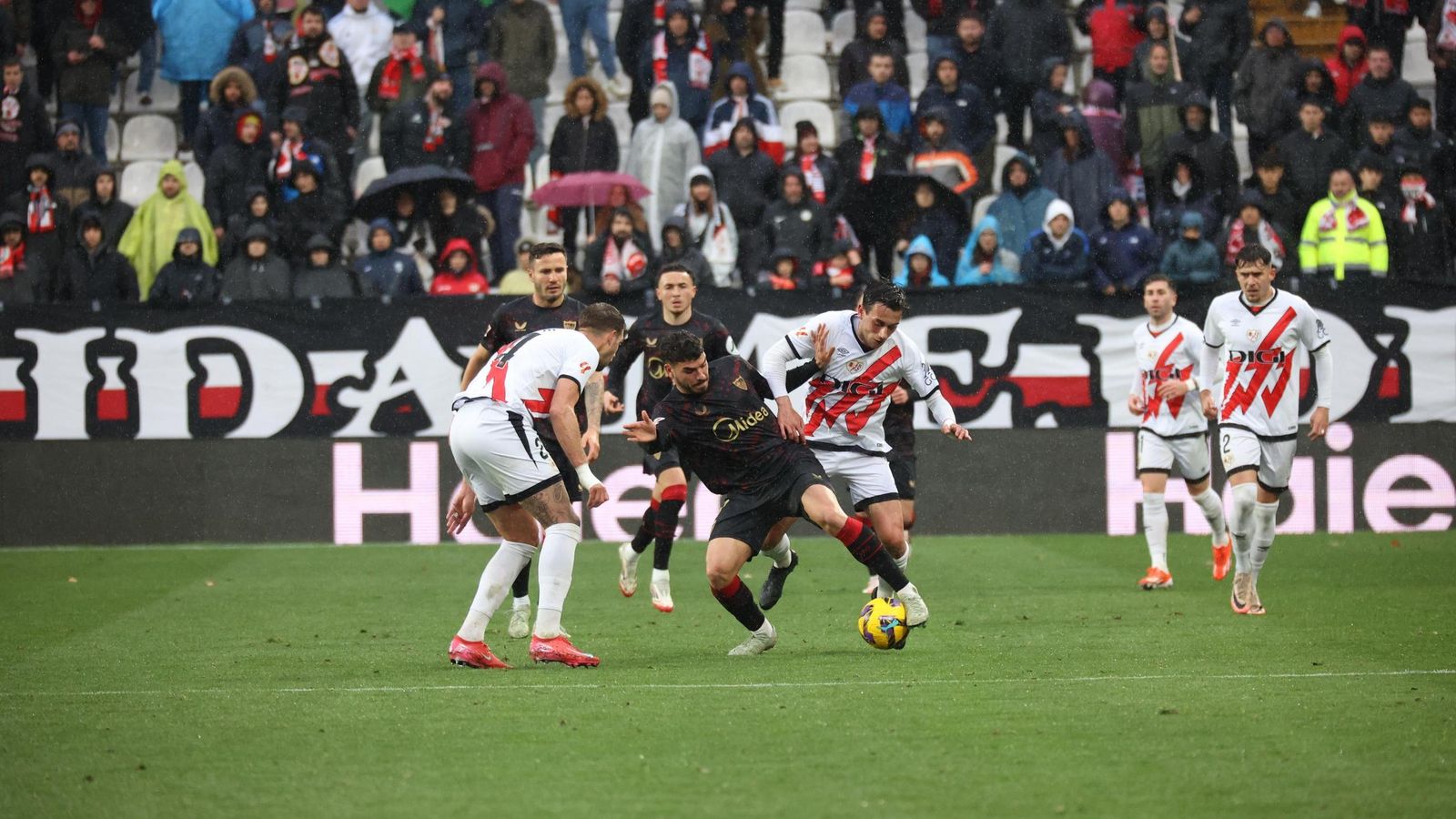 Rayo Vallecano -  Sevilla FC: todas las fotos del partido de Liga