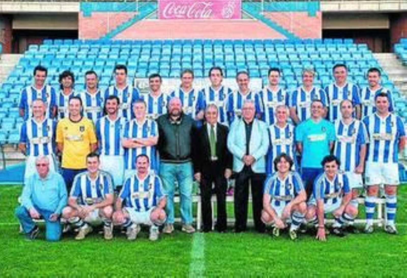 Foto oficial del equipo recreativista que compitió en Sheffield el año pasado.