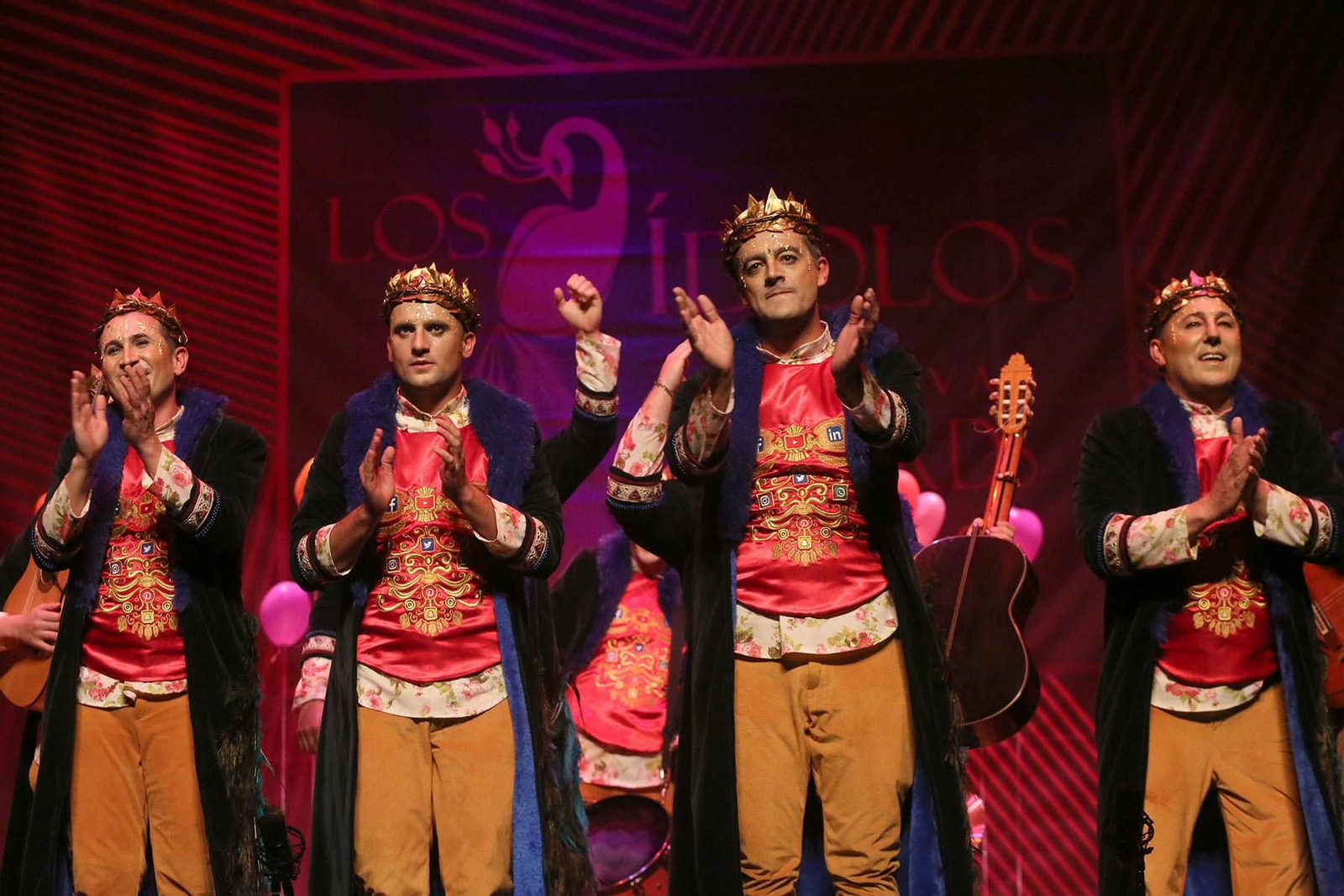 Cuarto día de preliminares del Carnaval Colombino en imágenes