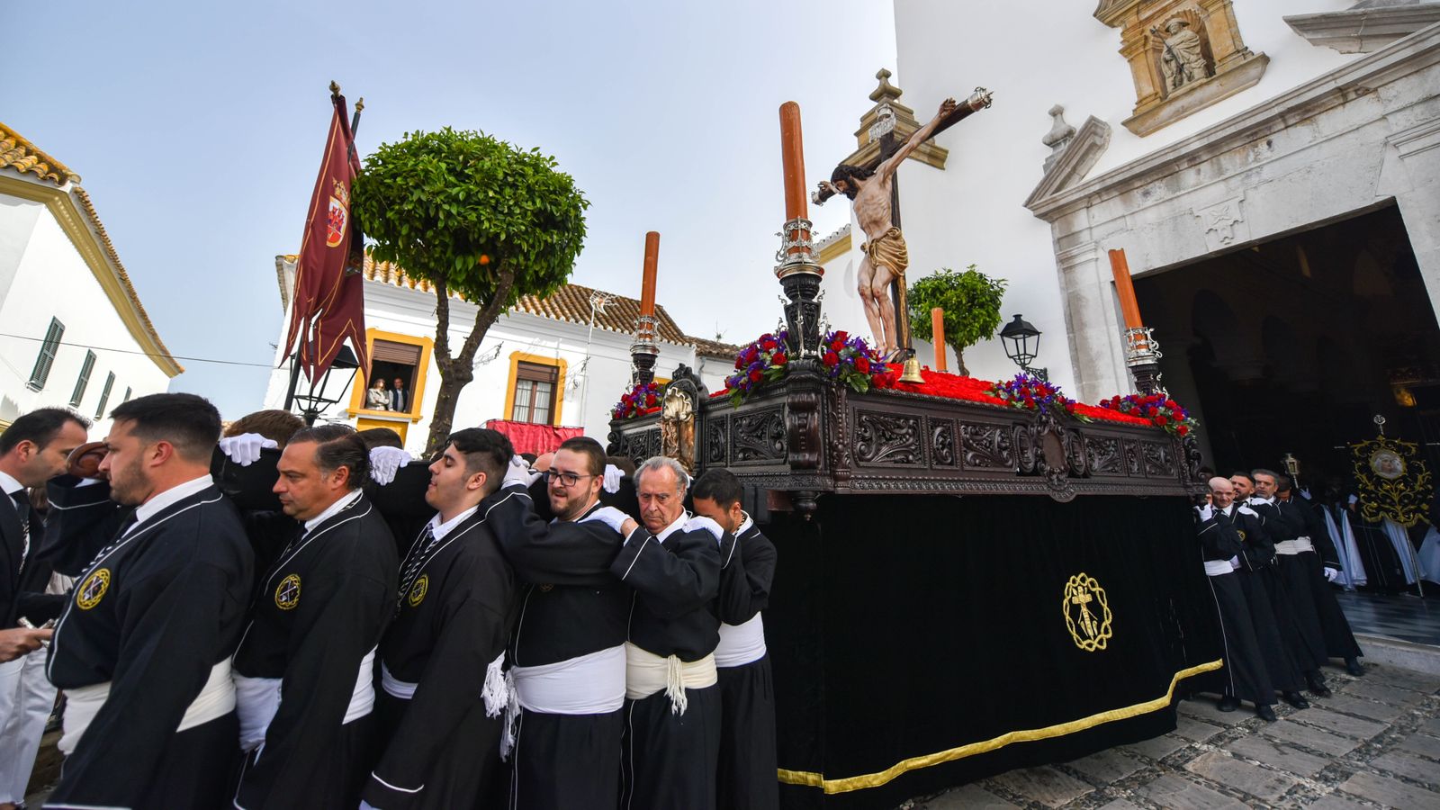 Fotos del Jueves Santo en San Roque: La Buena Muerte y Amargura