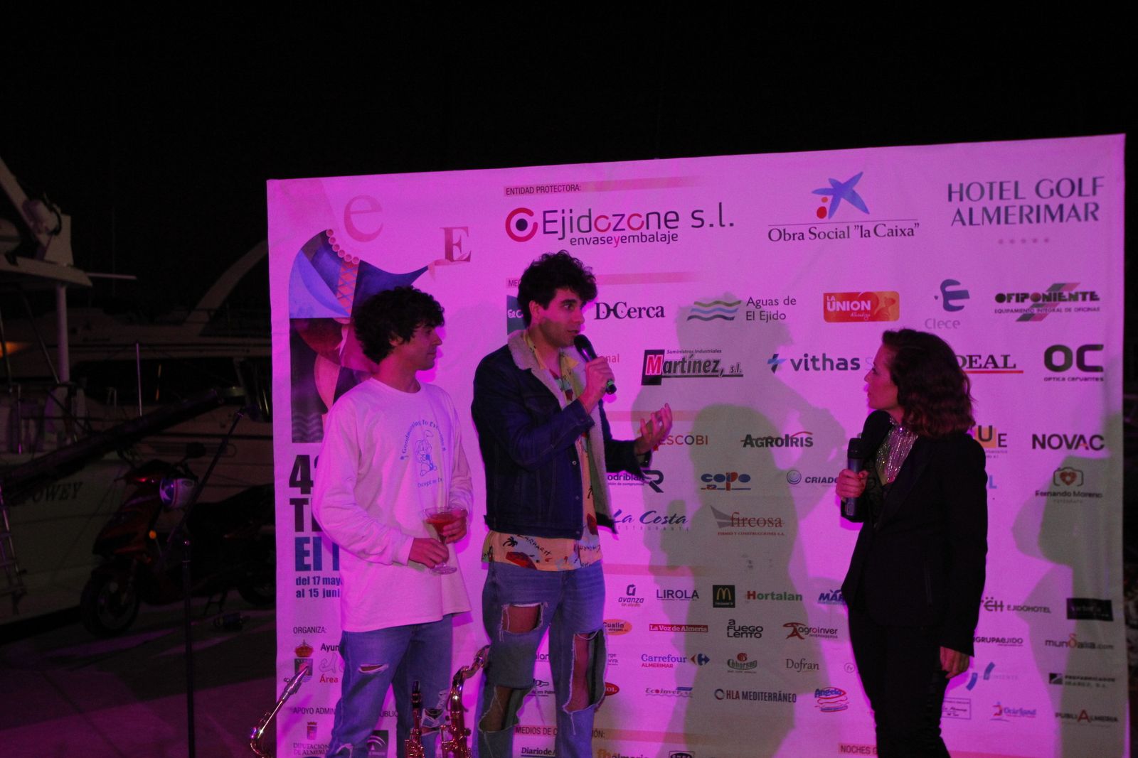 Fotogalería Teatro Comestible. Festival Teatro El Ejido. Puerto Almerimar