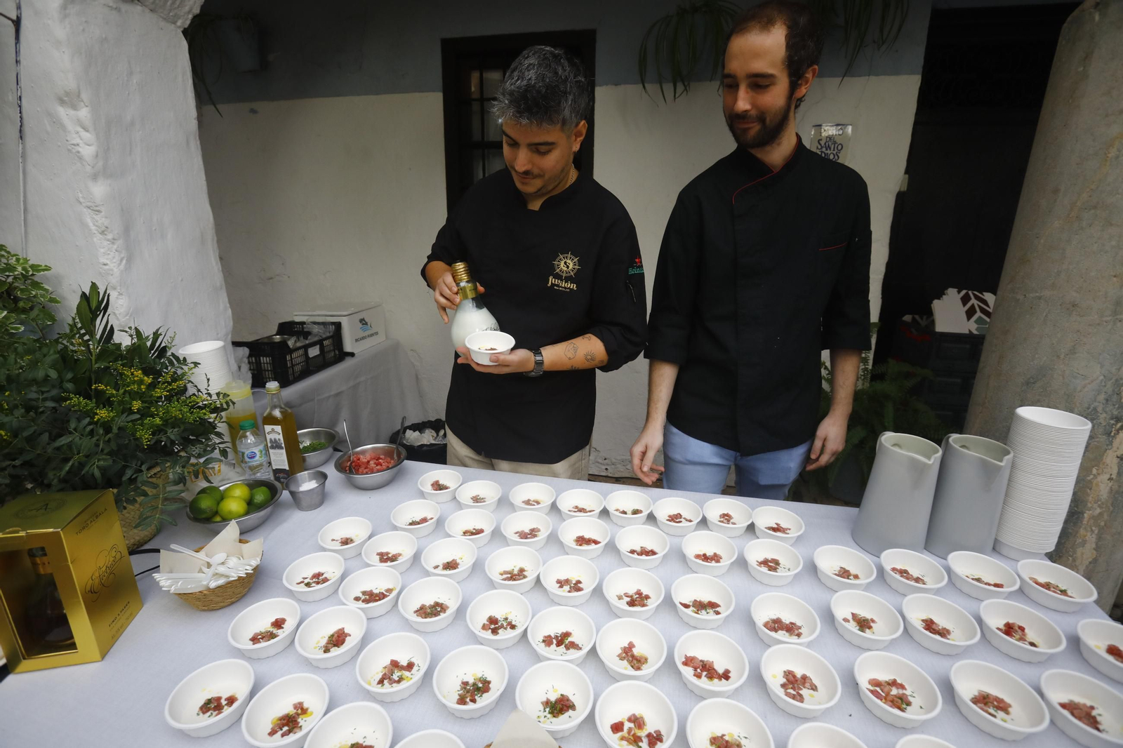 En imágenes, el 'showcooking' de Córdoba Califato Gourmet 2025