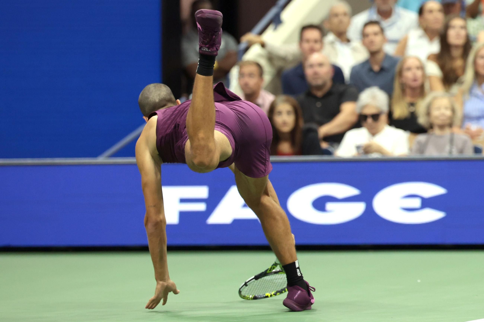 Las fotos del nuevo 'look' de Alcaraz en el Open USA