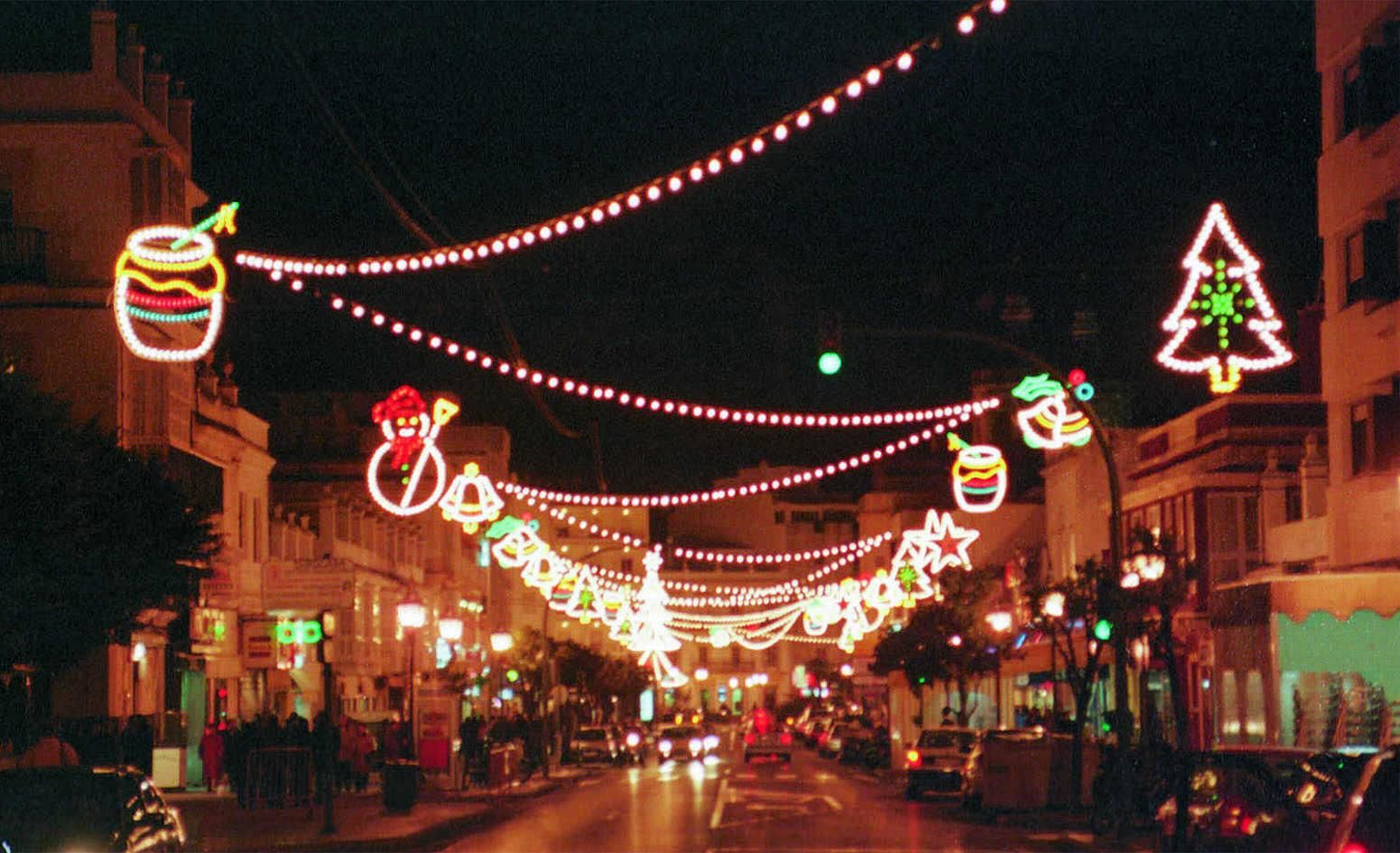 Navidad de 1998: calle Real