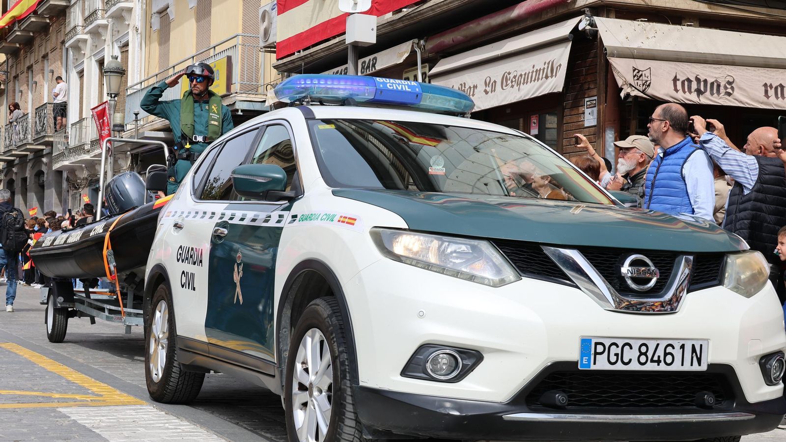 Santa Fe se vuelca con el 181 aniversario de la Guardia Civil