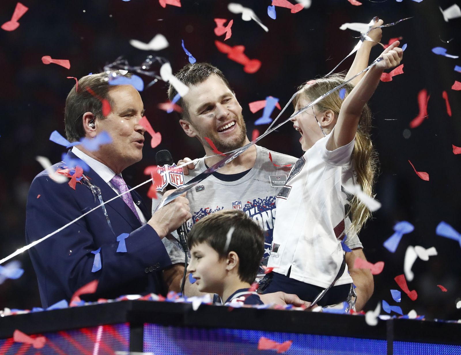 Las imágenes de la final de la Super Bowl